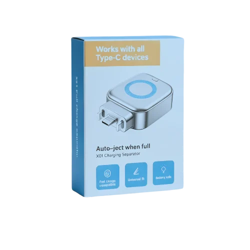 X01 Charging Separator price in Bangladesh, Auto Eject Charger Bangladesh, Full Charge Separator BD, 140W Type C charging adapter, battery protection adapter Bangladesh, overcharge protection device, USB C charger protector, smart charging separator Bangladesh.